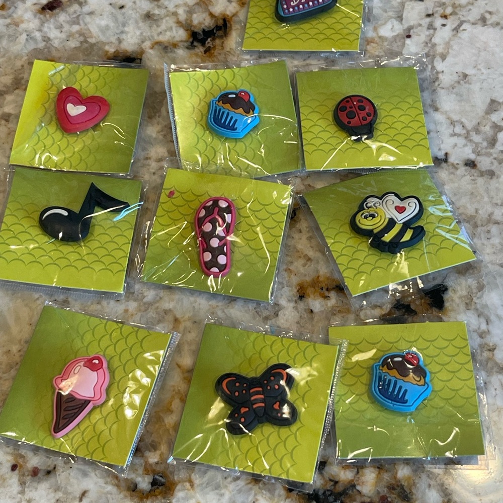 Lot of charms for crocs